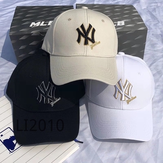 Mũ Lưỡi Trai Thêu Chữ NY Phong Cách Hàn Quốc Cá Tính Cho Nam Nữ
