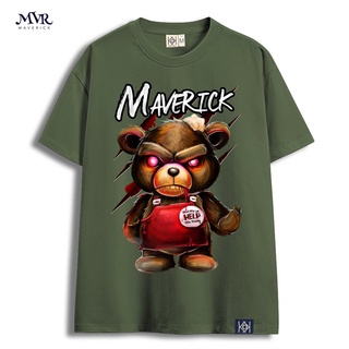 Áo Thun Phom Rộng In Hình Gấu Teddy Bear Siêu To Áo Phông Oversize Cotton 100% MVR KK1359 KK1360