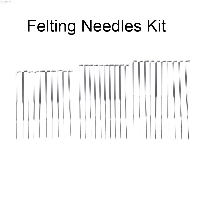 Set 30 Kim Nỉ DIY Có Chai Đựng