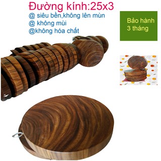 Thớt gỗ nghiến đá ,thớt 25x3