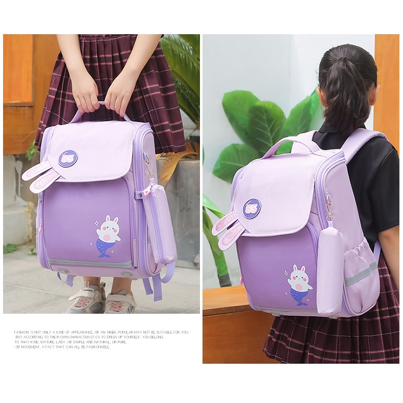 Ba lô đi học Chuwanglin chống nước unisex dành cho bé