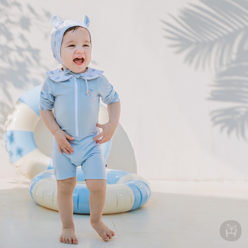 Suit bơi kèm mũ Happy Prince cho bé gái, bé trai