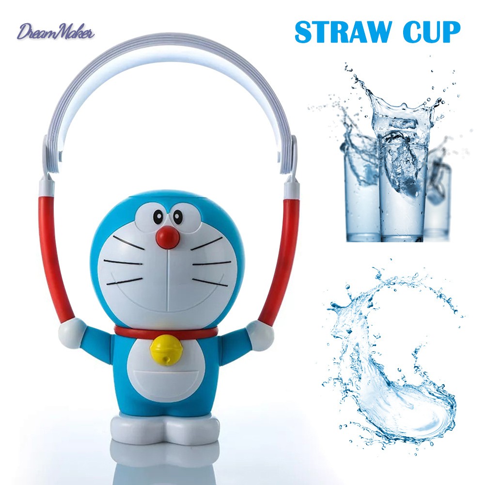 Bình đựng nước nóng / nước hình Doraemon dễ thương