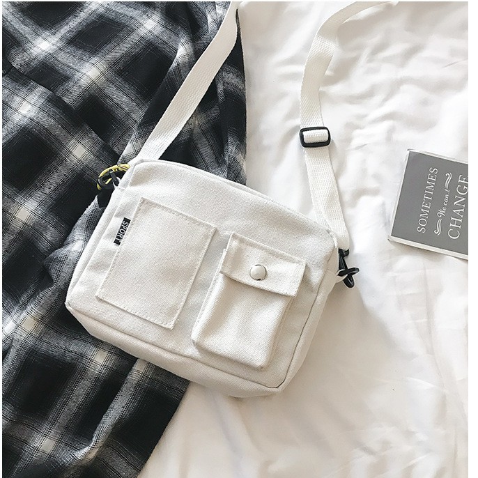 Túi Đeo Chéo Nữ Túi Đeo Chéo Vải Canvas Dày Đẹp | BigBuy360 - bigbuy360.vn