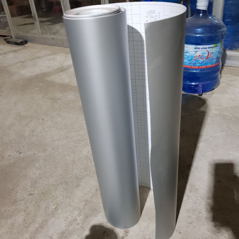 Decan màu bạc 1 mét x 60