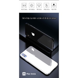 ốp lưng hít nam châm cường lực 2 mặt IPhone X