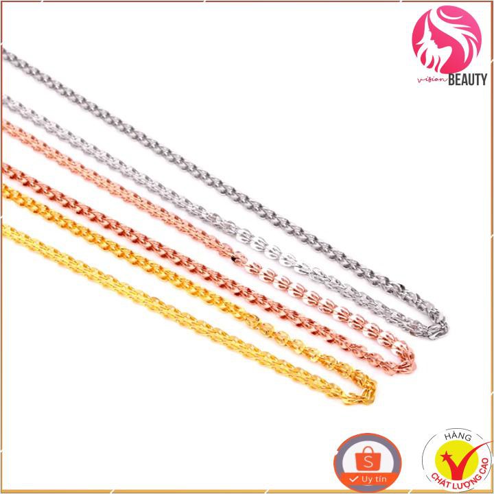 DÂY CHUYỀN TITAN ĐUÔI PHỤNG 3 MÀU CAO CẤP