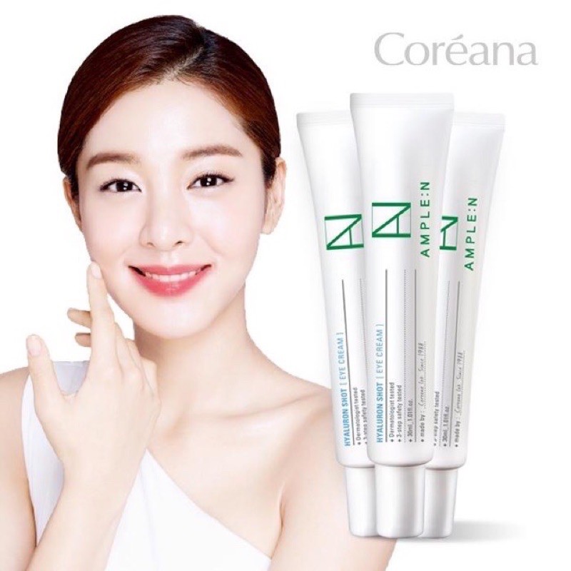 Kem dưỡng vùng da quanh mắt 𝗔𝗺𝗽𝗹𝗲:𝗡 𝗛𝘆𝗮𝗹𝘂𝗿𝗼𝗻 𝗦𝗵𝗼𝘁 𝗘𝘆𝗲 𝗖𝗿𝗲𝗮𝗺 30ml