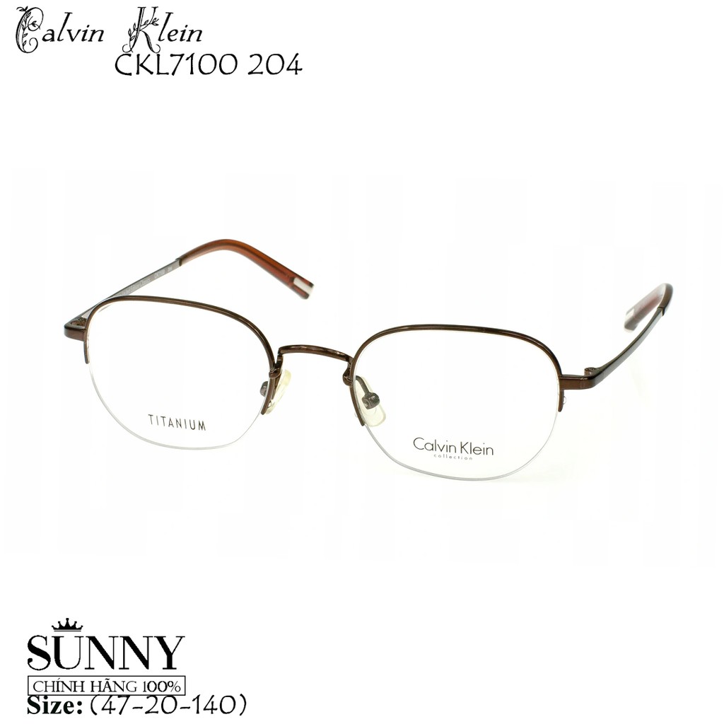 CKL7100 - Gọng kính Calvin Klein chính hãng, bảo hành toàn quốc