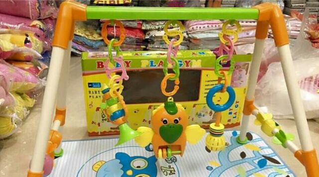 Kệ chữ A có nhạc cho bé