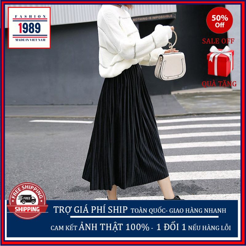 chân váy xếp li dài 🌺miDi kiểu dáng hàn quốc hót nhất 2021 ,LAMASS | BigBuy360 - bigbuy360.vn