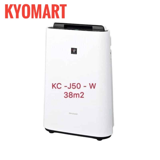 Máy lọc không khí Sharp KC J50-W nội địa Nhật