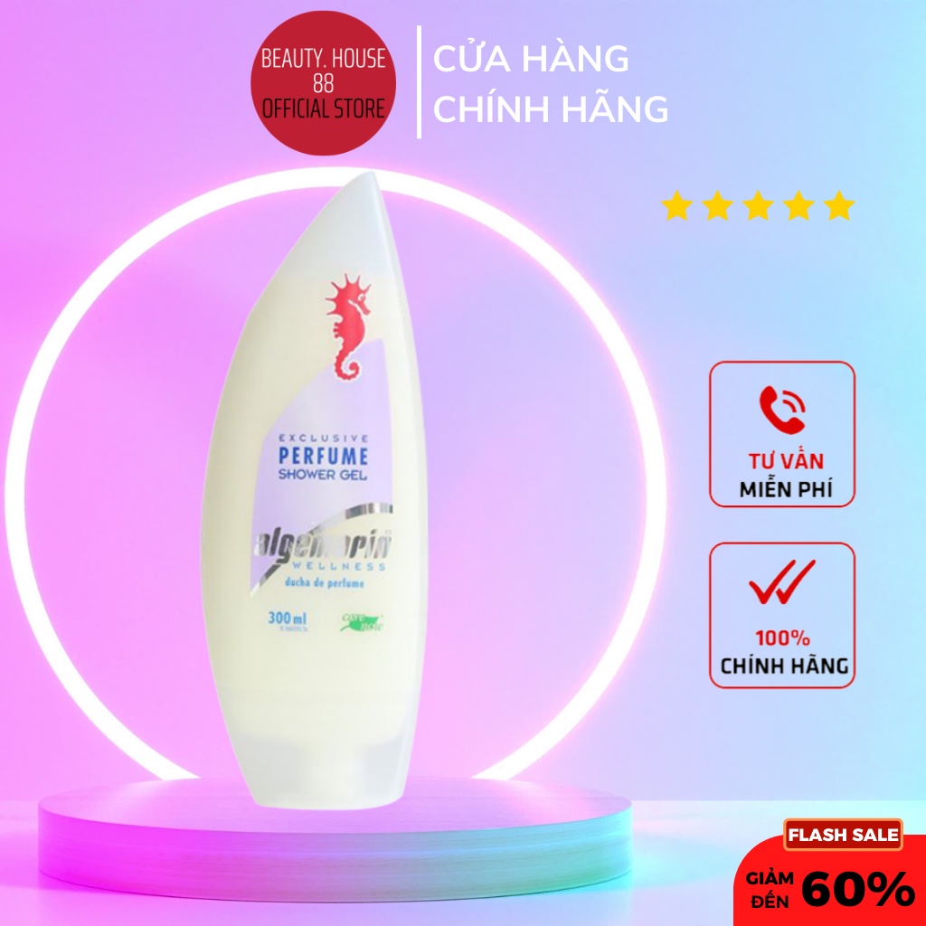 Sữa Tắm Cá Ngựa Algemarin Nhập Khẩu Chính Hãng Đức - Beauty.House88