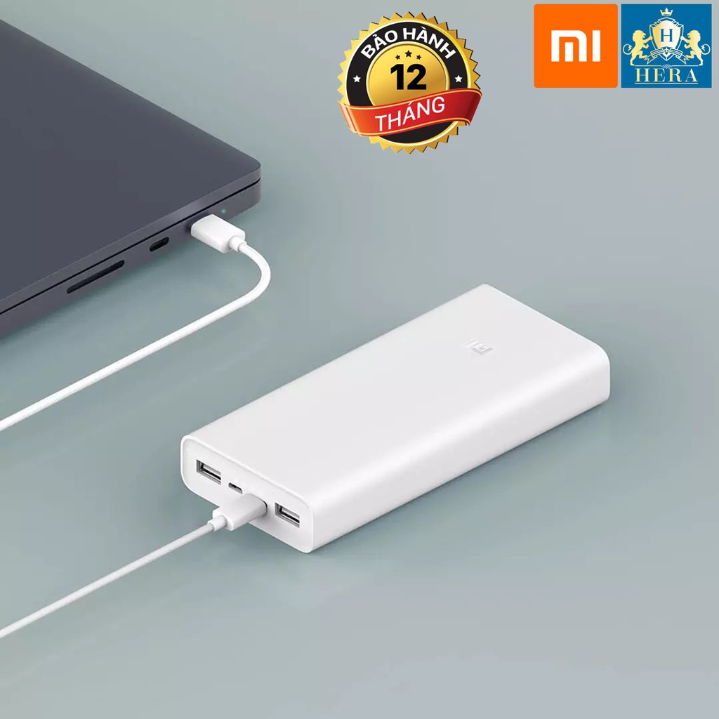 PIN SẠC DỰ PHÒNG XIAOMI PLM18ZM 20000mAh GEN 3 SẠC NHANH 18W HÀNG CHÍNH HÃNG BẢO HÀNH 12 THÁNG