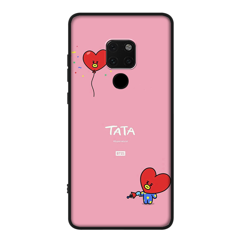 BTS BT21 Ốp Lưng Silicone Họa Tiết Hoạt Hình Bt21 Dễ Thương Cho Huawei Nova 2 2i 3 3i 4 4e 5 5i 5t 7 Se Lite