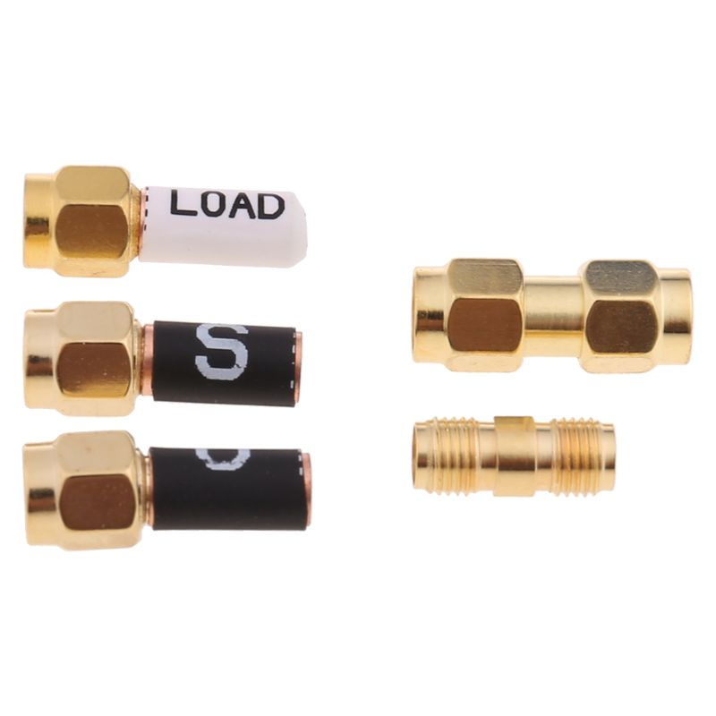 Bộ Kẹp Kiểm Tra Chuẩn SMA Trục RF Với Đầu Nối Ngắn / Tải / Mở / Thru