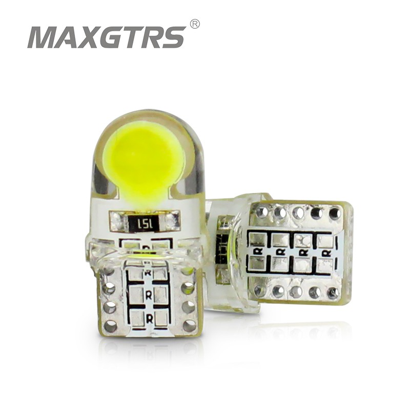 Bộ 2 Đèn LED MAXGTRS T10 194 168 W5W Gắn Trần Xe Ô Tô