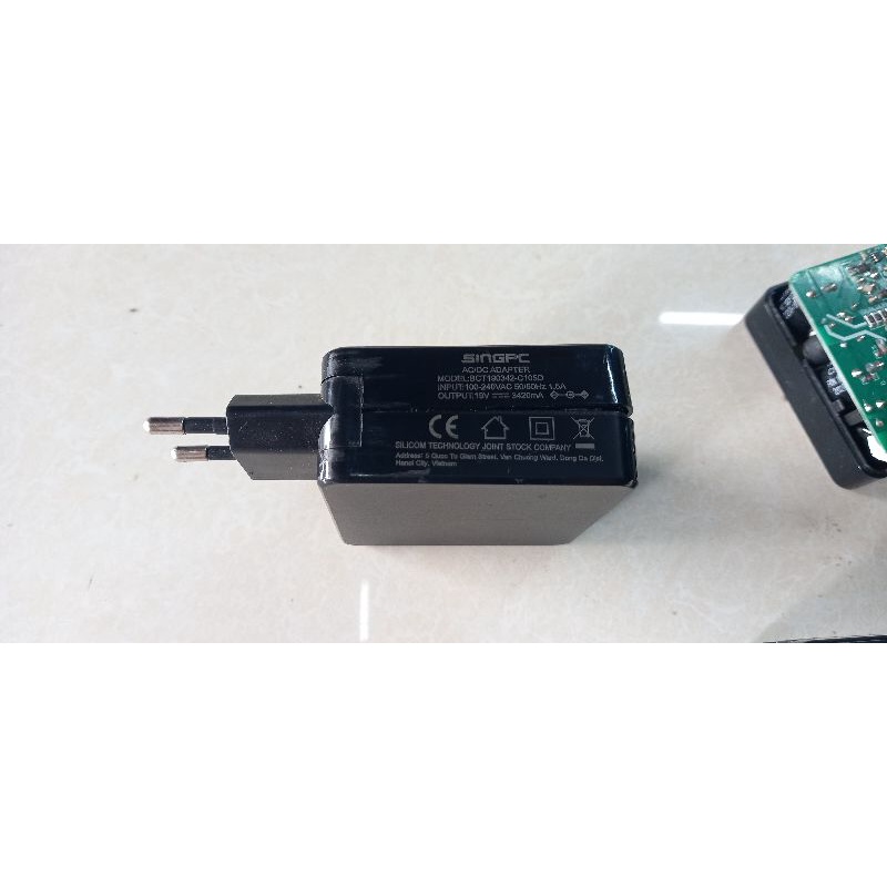 Mạch nguồn 19v 3,42a hàng chính hãng tặng kèm vỏ zin