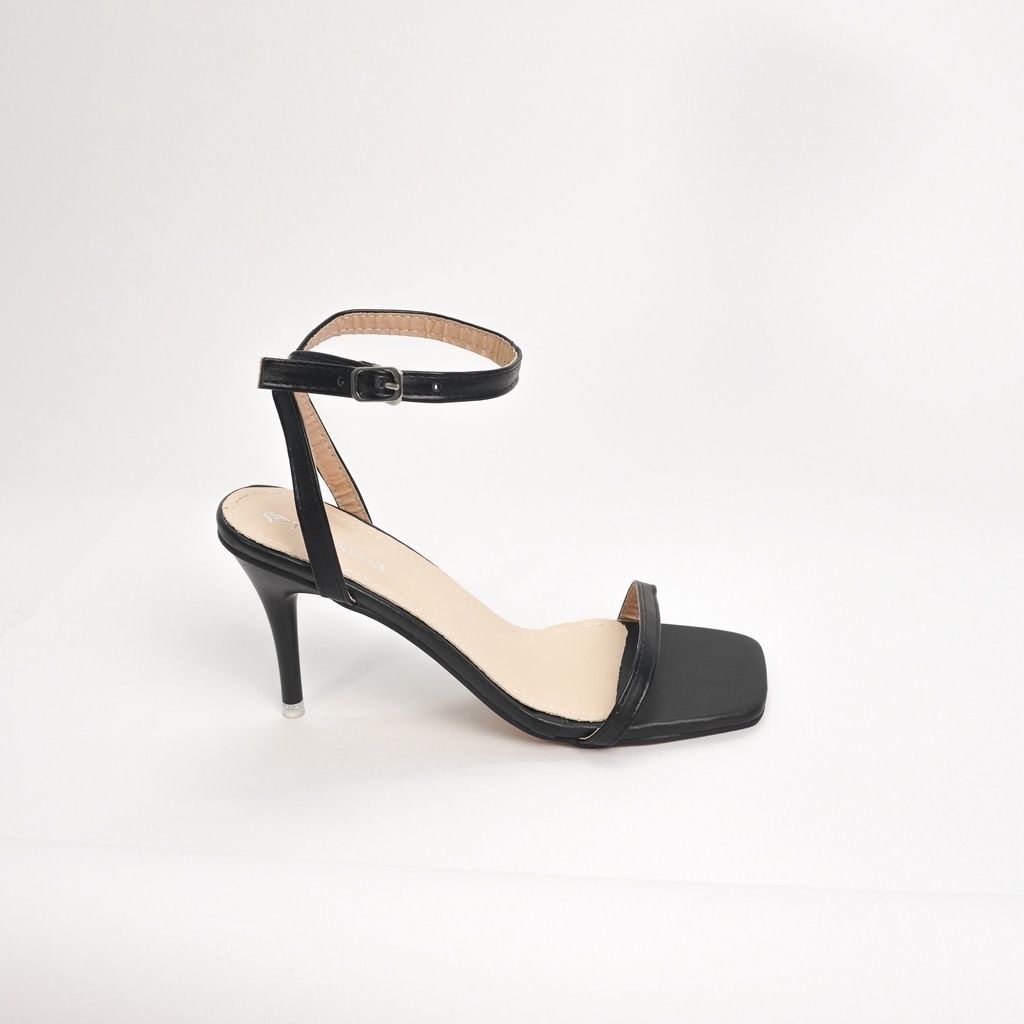 Giày sandal nữ gót 7cm quai dây mảnh mã V74