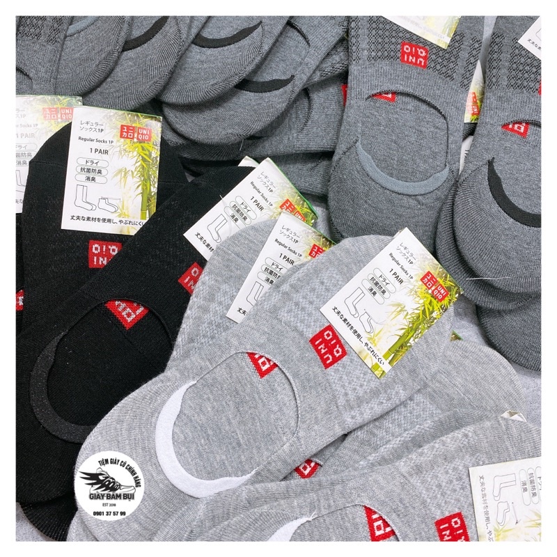 Vớ lười UNIQLO, độ co giãn cực kì tốt, có 3 màu