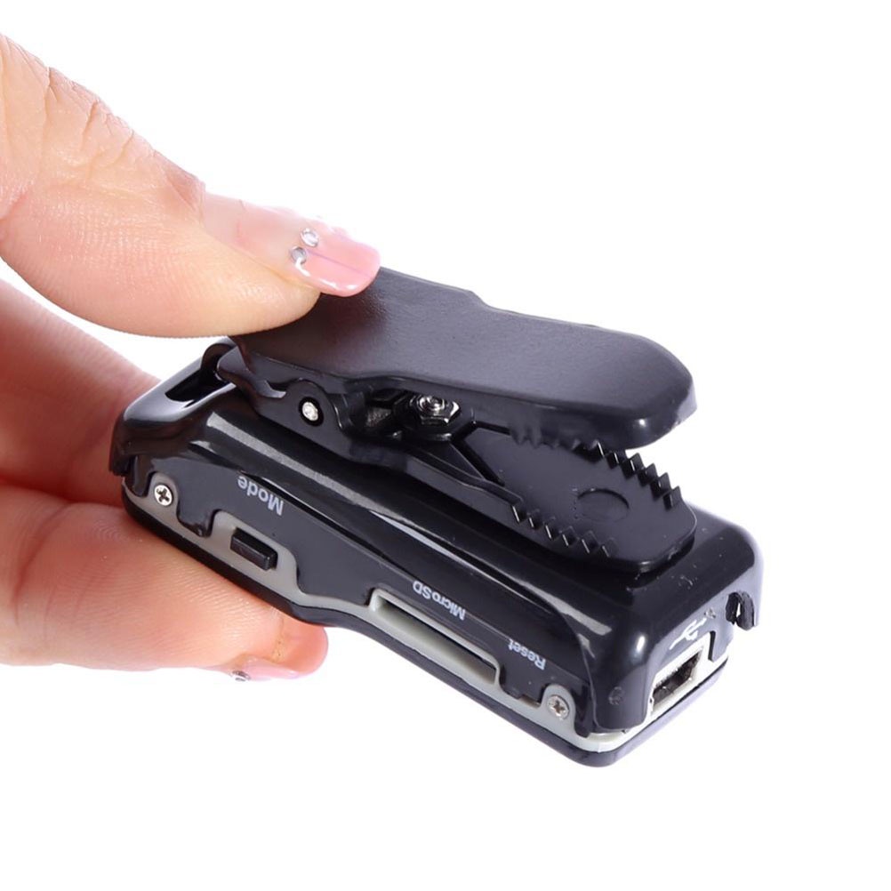 Camera Hành Trình DVR Mini 16GB Màu Đen Di Động Gắn Mũ Bảo Hiểm Xe Máy