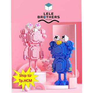 Mô hình lắp ráp hoạt hình kaws sáng tạo độc đáo cho bé - đồ chơi xép hình cho bé
