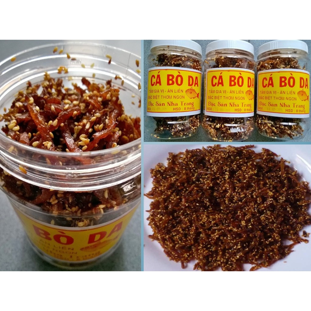 Cá bò da khô mè (loại 200 gram)----- Đặc sản Nha Trang