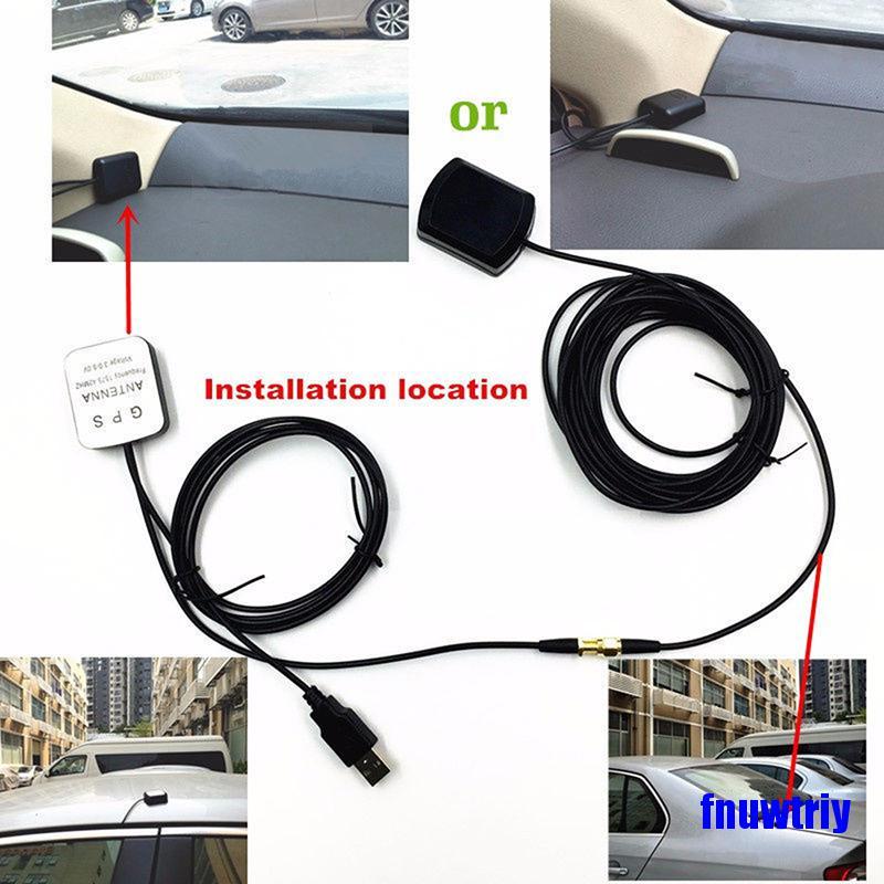 [COD]USB GPS Receiver For Car Laptop PC Navigation GPS Antenna Receive And Transmit