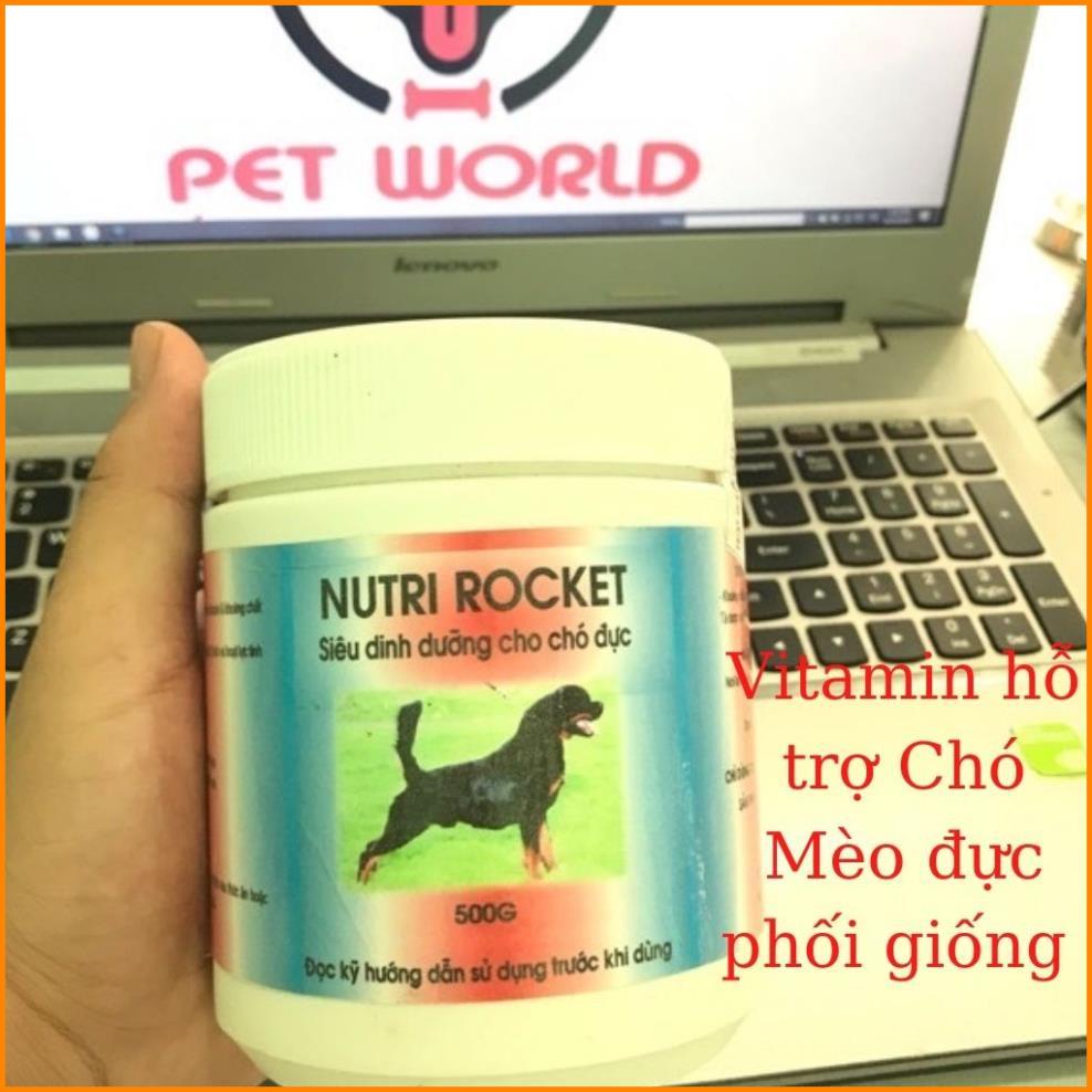 Bột khoáng Nutri Rocket dành cho chó đực gói zip