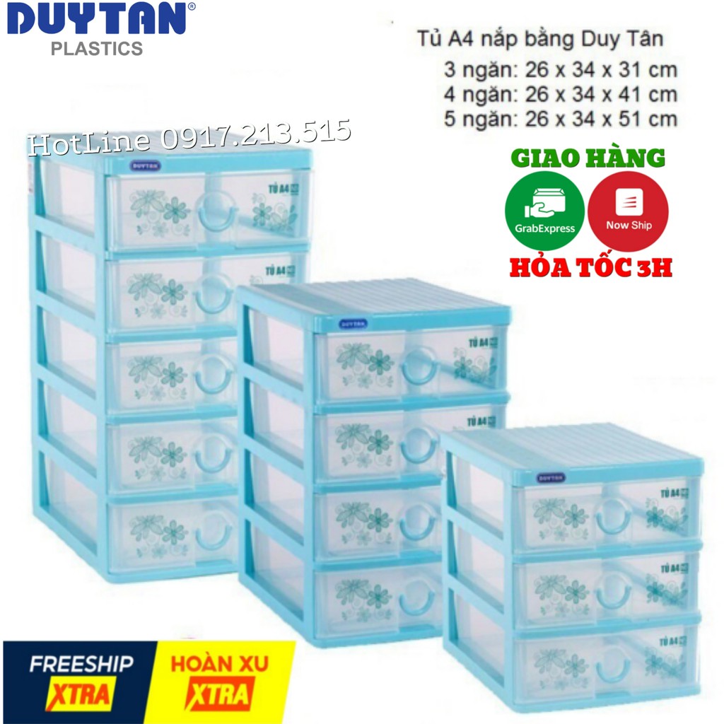 Tủ Nhựa TOMI A4 NB Duy Tân