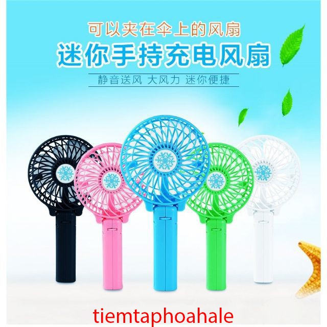 Combo 10 quạt mini fan cầm tay