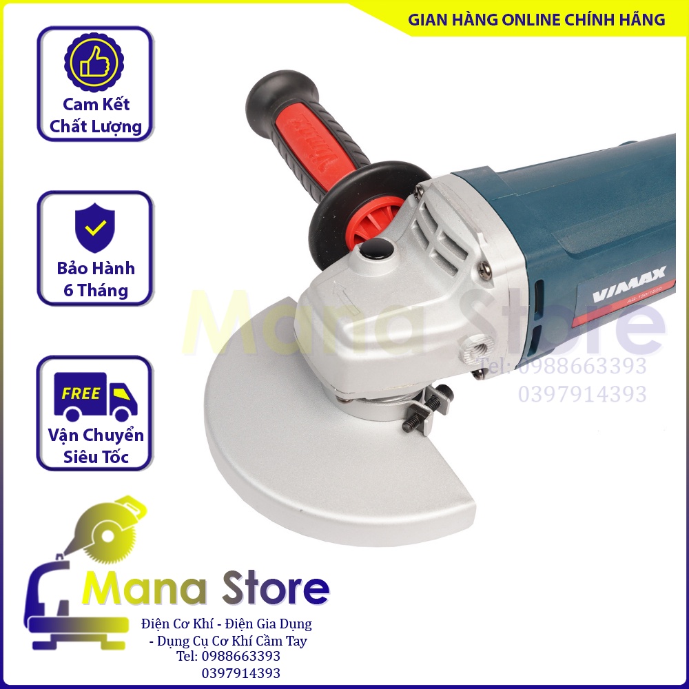 Máy Mài, Máy Đánh Bóng, Cắt Góc Đa Năng, Dụng Cụ Cơ Khí Vimax AG 150/1500 - 100% Dây Đồng Chính Hãng