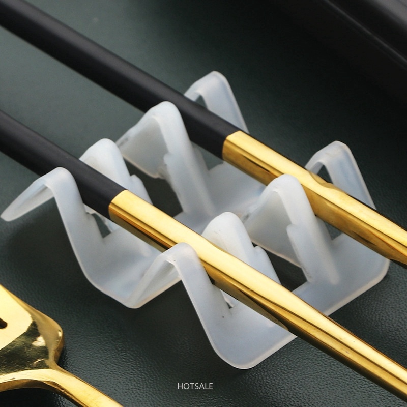 Bộ muỗng nĩa đũa ba món bằng thép không gỉ di động cho học sinh