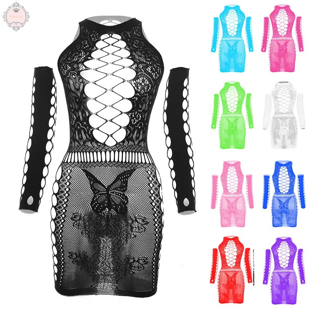 Adults Male Men Pantyhose Sissy Stretchy Top Bodysuit Breathable Dress