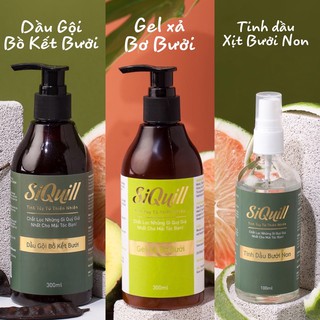 [ Kèm quà] Combo Gội xả xịt Siquill