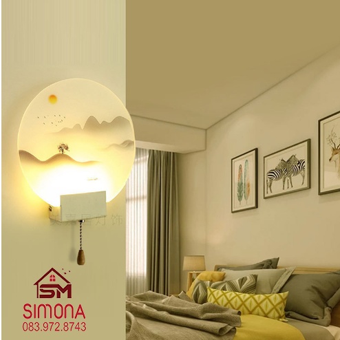 Đèn Gắn Tường Trang Trí Hiện Đại Simona, Đèn Treo Tường Phòng Khách/Phòng Ngủ