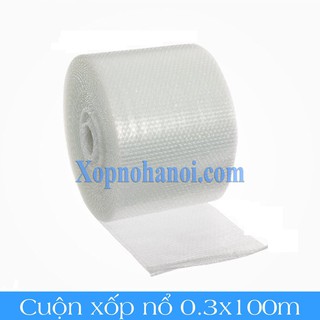 (30p nhận hàng) Cuộn Xốp Khí 30cm X 100m - Màng Xốp Hơi-Xốp Nổ - Chống Sốc Bóng Khí - Xốp chống sốc - Xopnohanoi.com