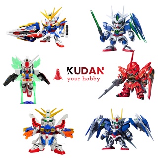 Mô hình gundam sd 00q warrior, 00 raiser, sinanju, wing angel, zero warrior, deitg warrior kudan