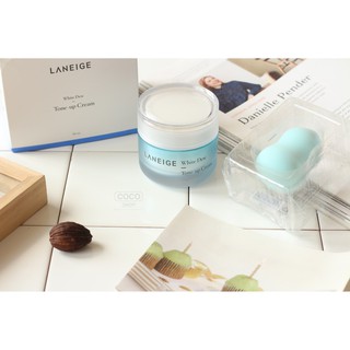 Kem dưỡng trắng da White Dew Tone Up Cream Laneige-