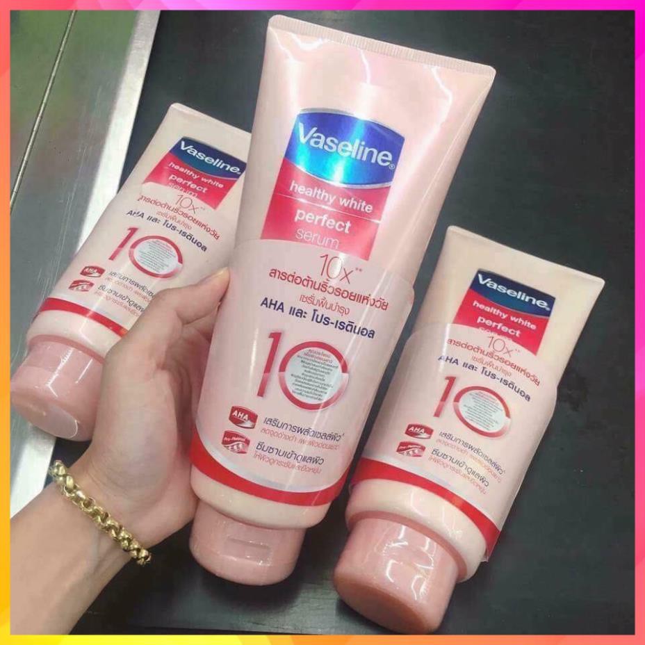 [AUTH] [10X] Dưỡng Thể Trắng Da Vaseline Healthy White Perfect Serum 10X Hàng Thái Lan