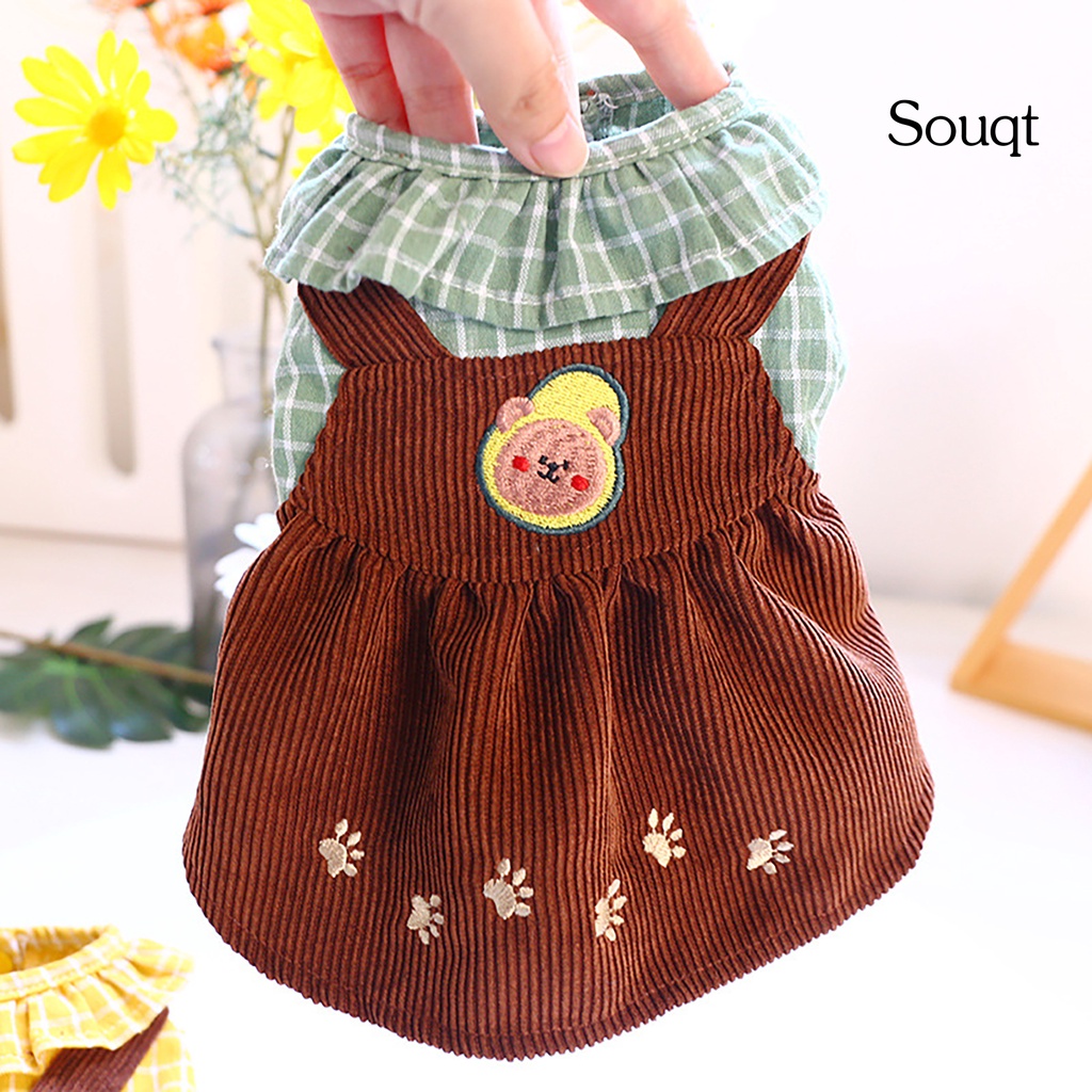 Bộ đồ hóa trang vải polyester mềm mại thân thiện với da cho cún cưng