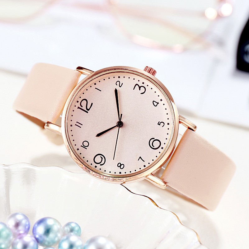 Đồng hồ nữ đẹp dây da chính hãng thời trang D-ZINER giá rẻ mặt tròn cao cấp ND10 | WebRaoVat - webraovat.net.vn