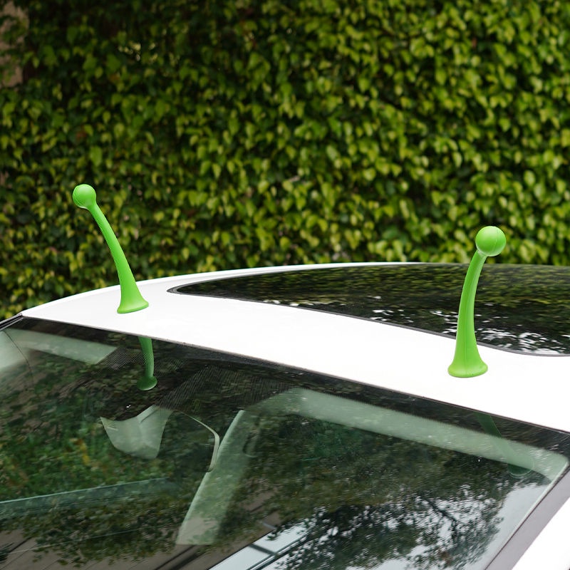 Miếng Dán Trang Trí Nóc Xe Hơi Hình Cây 3D Dễ Thương Chống Va Chạm