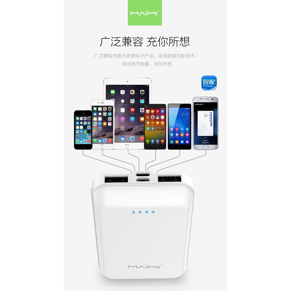 SẠC DỰ PHÒNG MAIMI P15S 10000mAh