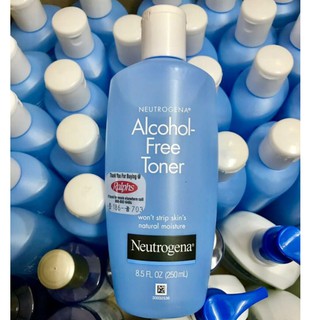 Nước Hoa Hồng Không Cồn Neutrogena Alcohol Free Toner 250ml