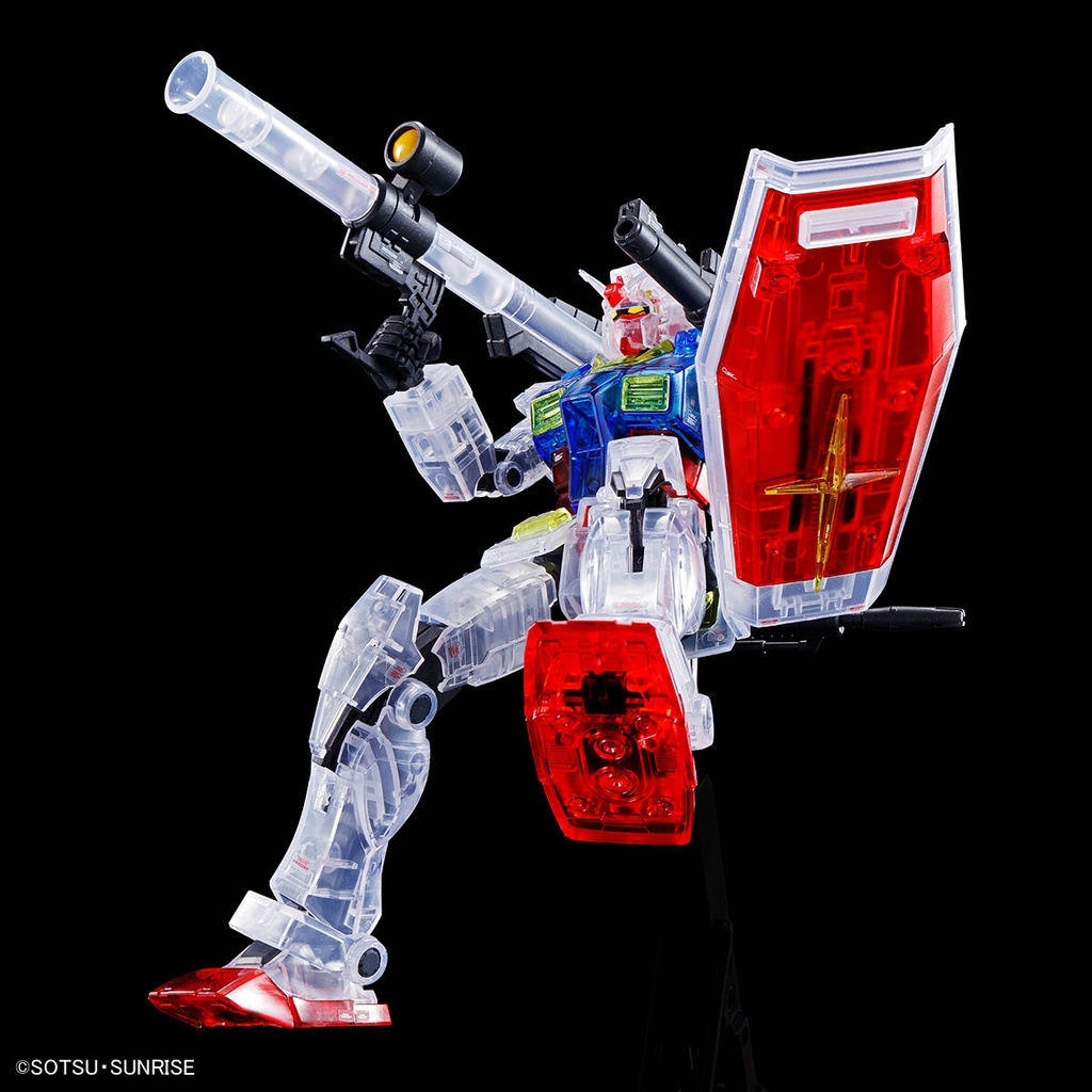 Mô Hình Lắp Ráp The Gundam Base Limited HG RX-78-2 Origin [Clear Color]