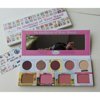 [Date tháng 11/2021] Bảng In The Balm of Your Hand Greatest Hits Volume 2: phấn mắt, phấn má, highlight, tạo khối