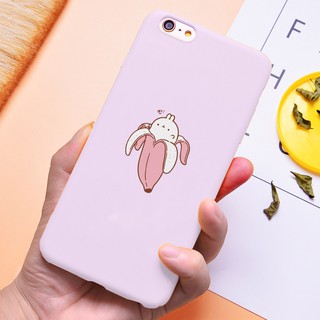 Ốp lưng thời trang in hình Thỏ chuối cho IPHONE