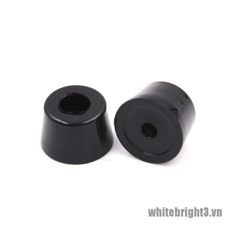 Set 10 Đệm Cao Su Đen 21mm X 15mm Bảo Vệ Chắn Trước Chuyên Dụng Cho Xe Hơi (White33)