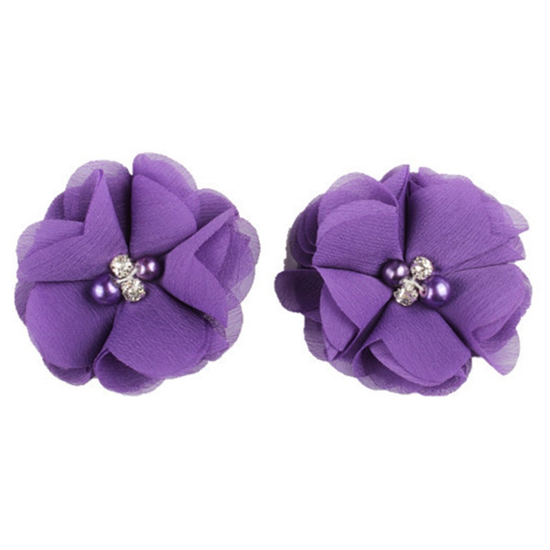 Kẹp Tóc Hình Hoa Đính Ngọc Trai Nhân Tạo Thời Trang Cho Bé Gái